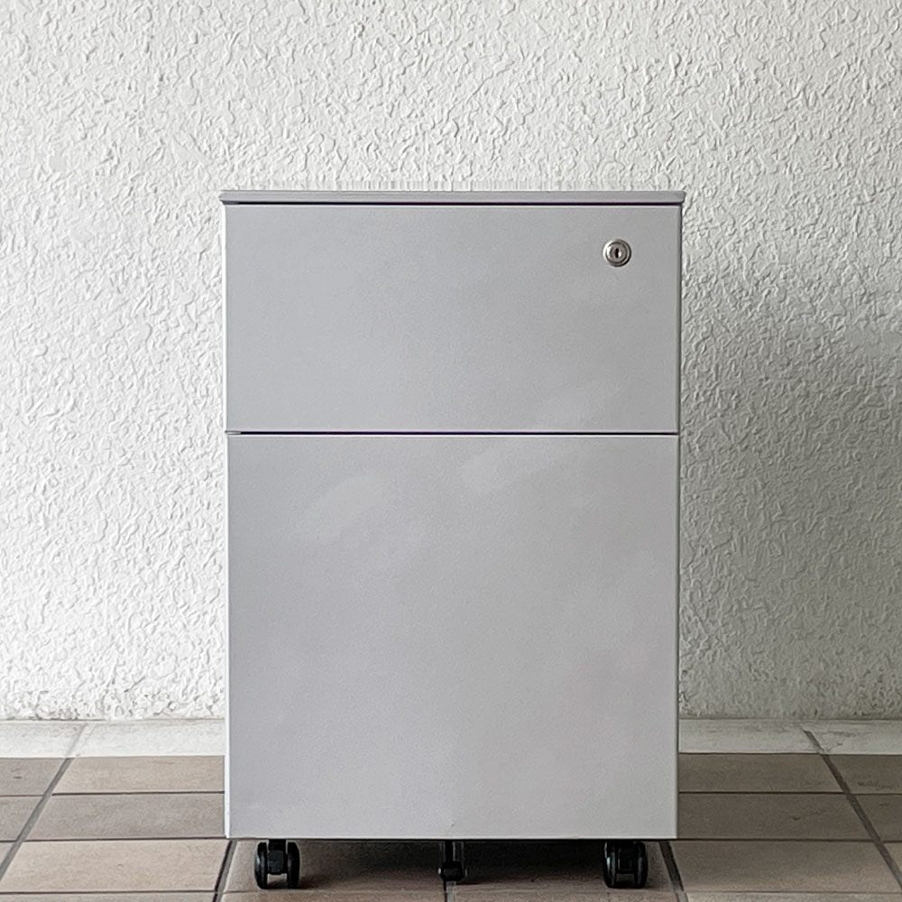 カッシーナ Cassina ixc. AFドロワー AF DRAWER デスクキャビネット ワゴン 鍵付属 キャスターロック機能付き イタリア ミニマルデザイン ◇