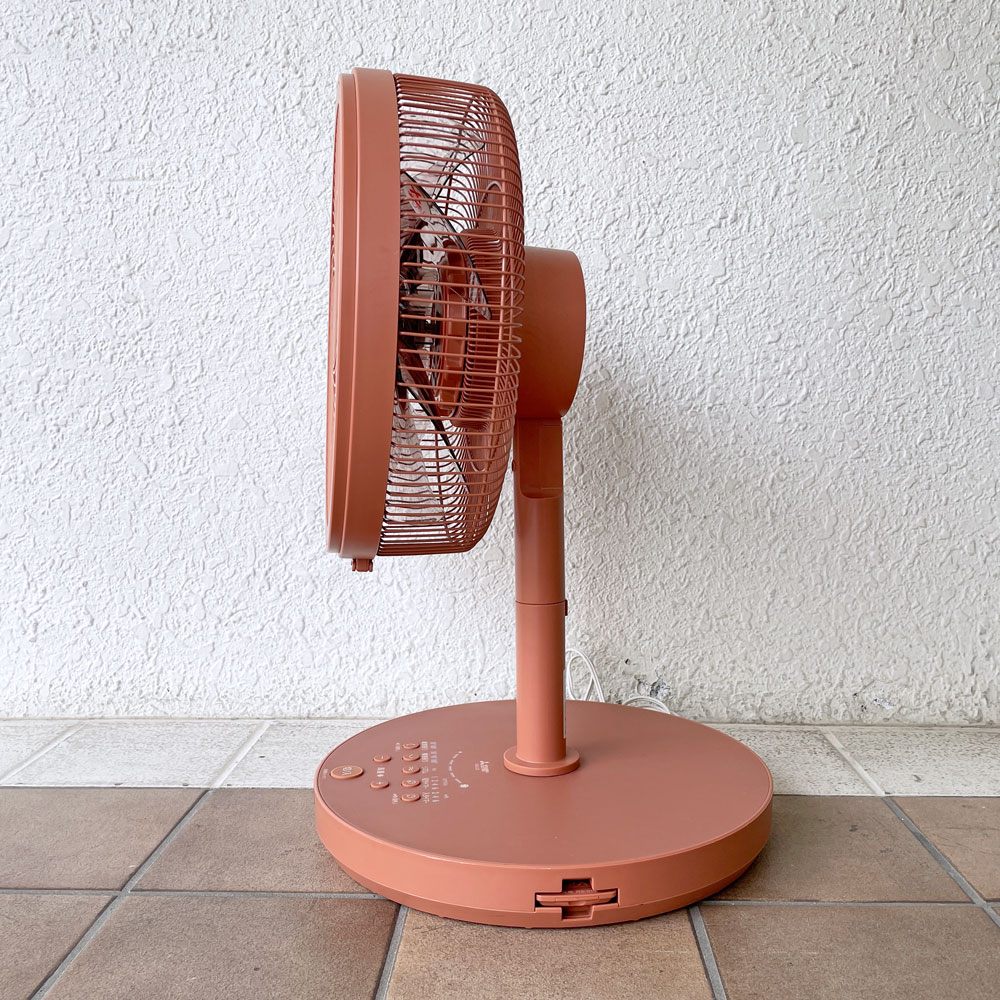 三菱電機 SEASONS DCモーター扇風機 R30J-DZ-D テラコッタオレンジ 伸長用ポール 欠品 ◇