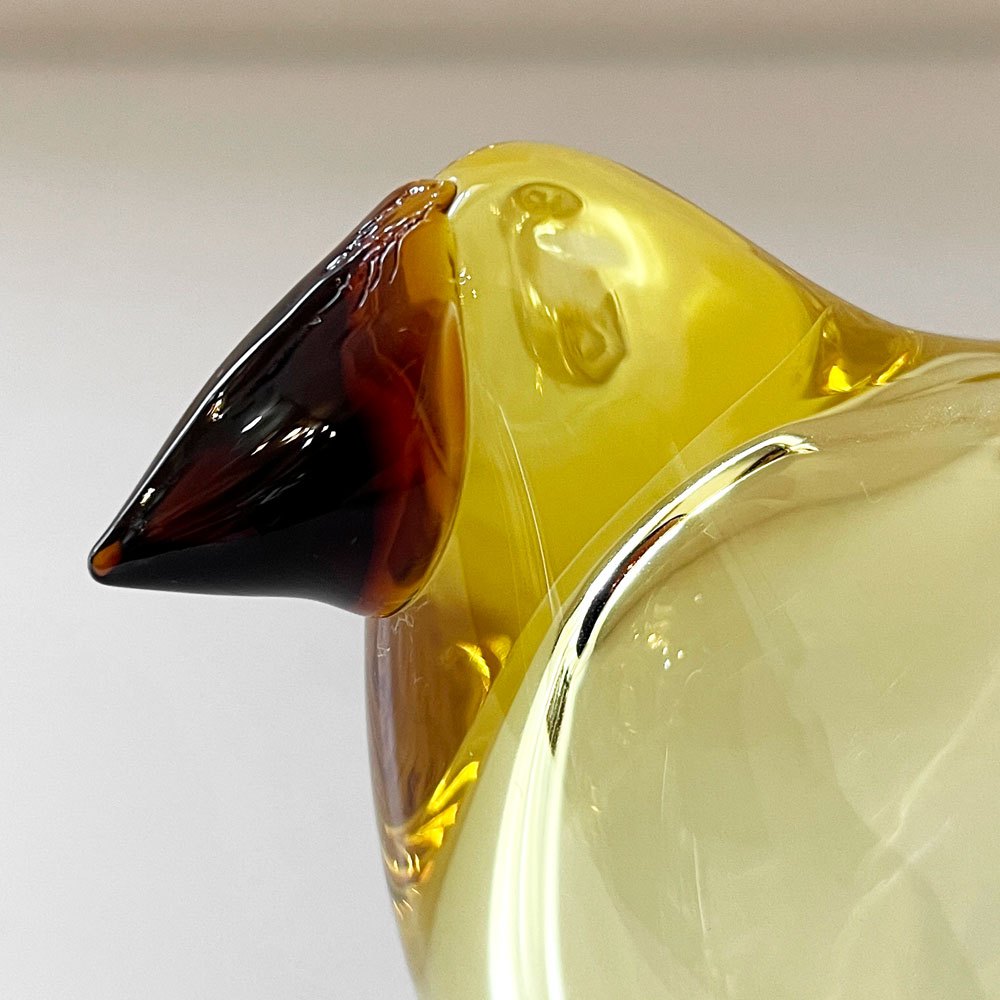 イッタラ iittala バーズバイトイッカ Birds by Toikka シエッポ Sieppo レモン×コッパー 箱付 オイバ・トイッカ イッタラバード 定価￥41,800- ◎