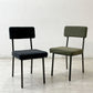 ジャーナルスタンダードファニチャー j.s.F リージェント REGENT CHAIR ダイニングチェア ファブリックシート ブラック スチール脚 定価￥28,600- 廃番 ●