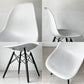 ハーマンミラー HermanMiller サイドシェルチェア アルパイン×エボニー ドゥエルレッグ  ポリプロピレン製 イームズ ミッドセンチュリー B ★