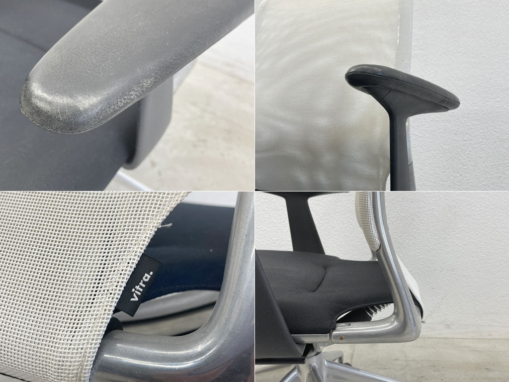 ヴィトラ vitra メダチェア Meda Chair オフィスチェア デスクチェア ワークチェア 昇降機能 リクライニングロック アルベルト・メダ 〓