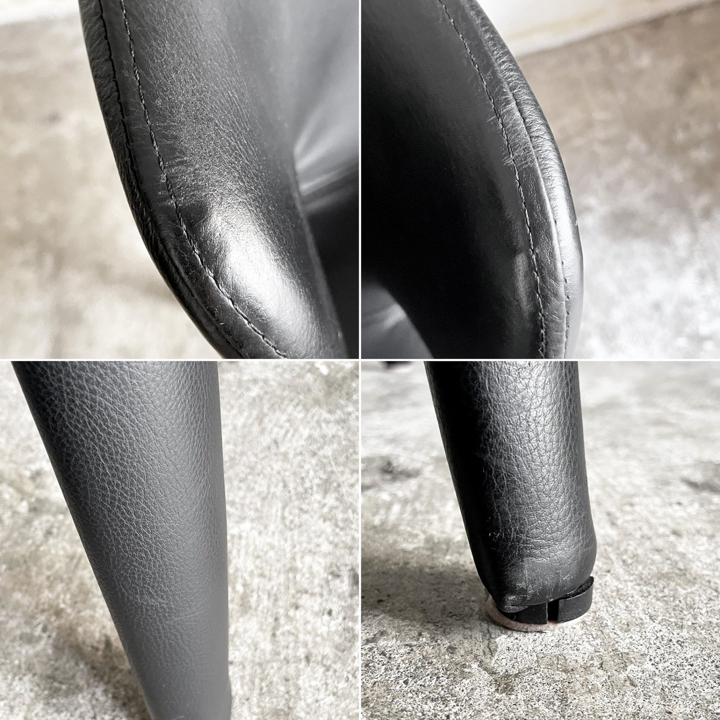 カッシーナ Cassina オラ 367 HOLA アームチェア 本革 ハンス・ウェッツスタイン モダン イタリア 定価￥429.000- ■