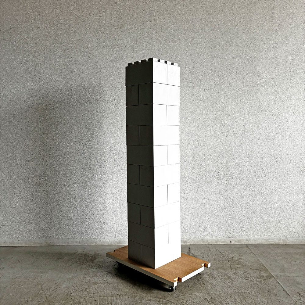 エバーブロック EverBlock Systems モジュール式 ビルディングブロック 建築部材 ライトグレー フルサイズ20個セット マイ・ブロック 合計定価￥28,600- 〓
