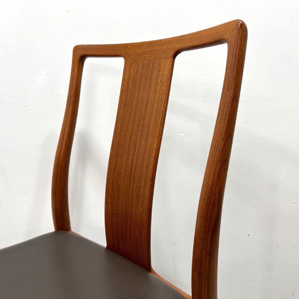 家具蔵 KAGURA ヴィンテージⅡ VINTAGEⅡ ダイニングチェア チーク材 無垢材 クラフト家具 国産家具 希少 ●