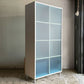 ウィルクハーン Wilkhahn ミナモ Minamo ファイリングシェルフ Filing Shelf ビーチ材 アルミフレーム アクリルパネル 2ドロワー 2列4段 コクヨ取扱い 現状品 ■