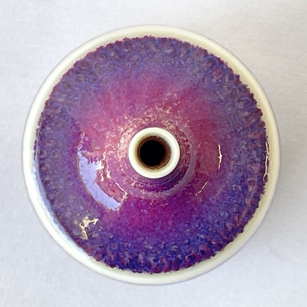 グスタフスベリ GUSTAVSBERG ミニチュアベース スヴェン・ヴァイスフェルト Sven Wejsfelt スウェーデン 北欧ビンテージ ◇