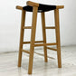 グラフ graf ノープリウス ハイスツール NAUPLIUS HIGH STOOL カウンタースツール ホワイトアッシュ材 ロープ張り 定価61,160円 ●