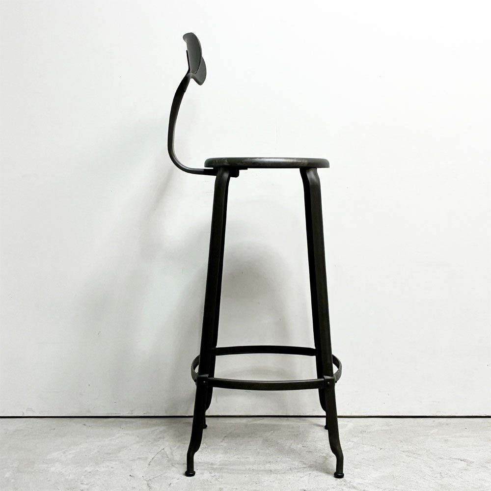 フェールトラヴァイユ FER TRAVAIL ニコルチェア NICOLLE Chair SH80 カウンターチェア スチール マットクリア仕上げ 別注モデル インダストリアル E ●