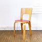 アルテック artek チェア66 CHAIR66 ダイニングチェア レッドリノリウム ビンテージ アルヴァ・アアルト フィンランド 北欧家具 ◎