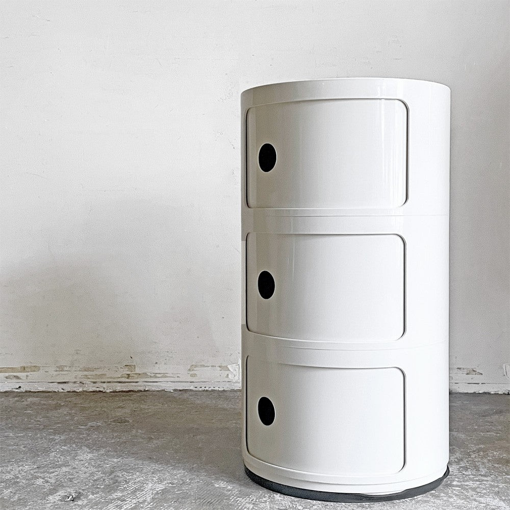 カルテル Kartell コンポニビリ 3段 ホワイト ストレージボックス アンナ・カステッリ・フェリエーリ イタリア ■