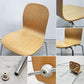 カッペリーニ Cappellini テイト TATE スタッキングチェア プライウッド ジャスパー・モリソン ナチュラルカラー 店舗什器 イタリア ●