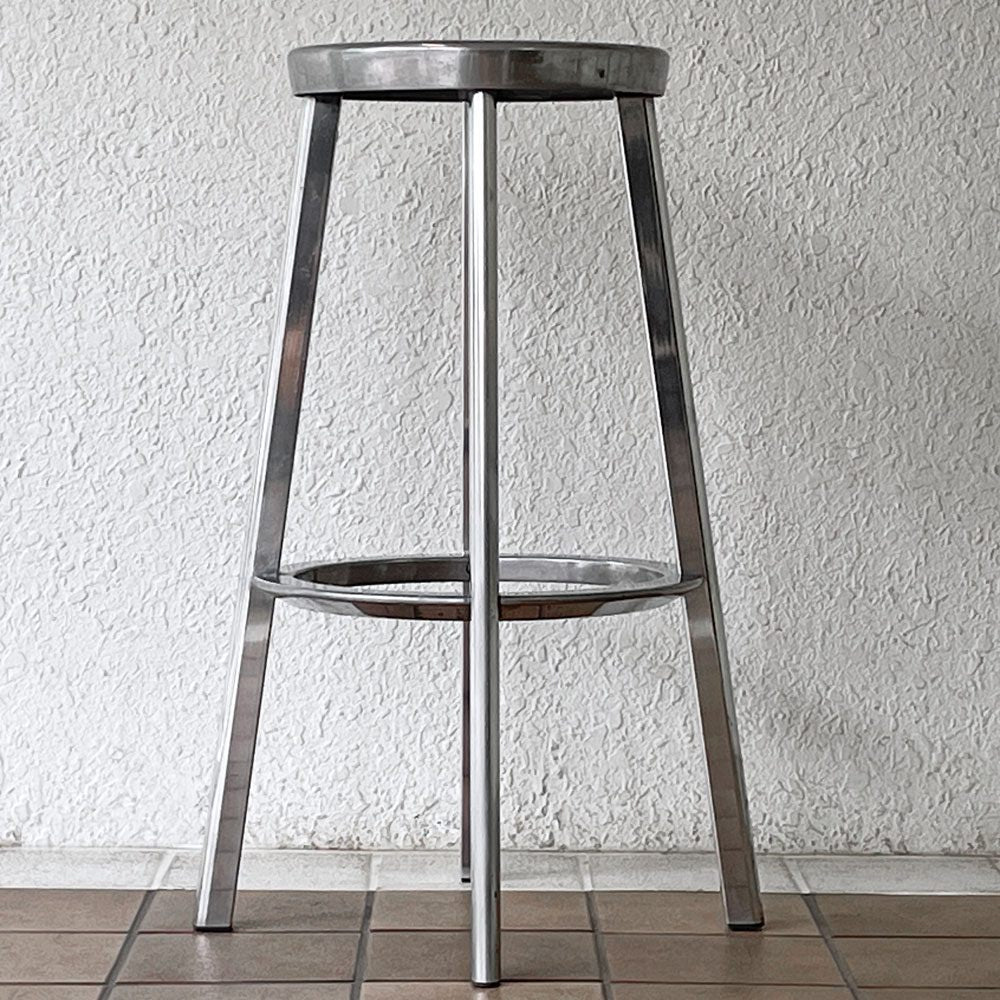 マジス MAGIS デジャヴ DEJA-VU STOOL カウンタースツール アルミニウム ポリッシュ 深澤直人 スーパーノーマル ミニマル 定価96,800円 ◇