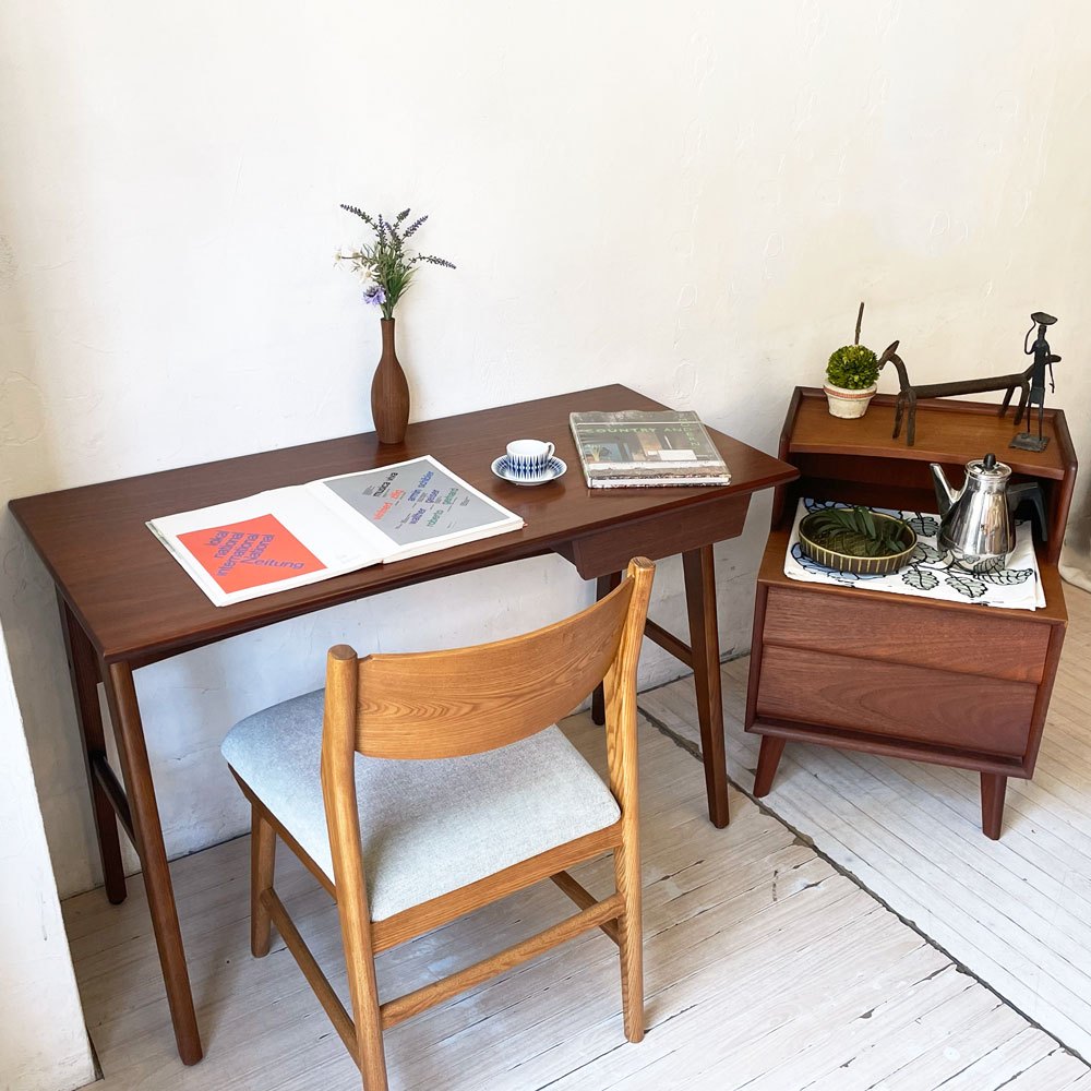 アクメファニチャー ACME Furniture デルマー DELMAR デスク 作業机 ウォールナット材 アッシュ材 抽斗付き ★