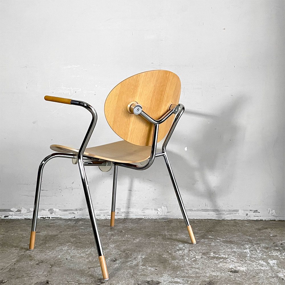 ELMAR FLOTOTTO モスキートチェア mosquito chair アームチェア ナチュラル ドイツ ■