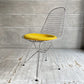 ヴィトラ vitra ワイヤーチェア Eames Wire Chair DKR5 エッフェルベース シートパッド付 イエローカラー C&R イームズ ミッドセンチュリー ♪