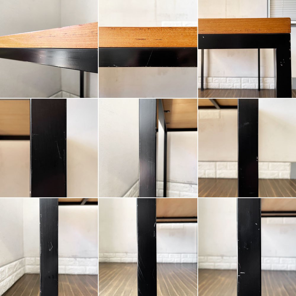 ランドスケーププロダクツ Landscape Products タイツ Tights Dining Table ダイニングテーブル W150cm チーク突板 廃番仕様 定価￥157,500- ◎