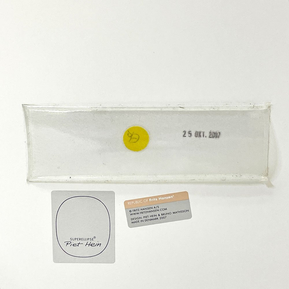 フリッツハンセン Fritz Hansen Bテーブル スーパー楕円テーブル ダイニングテーブル ピート・ハイン ブルーノ・マットソン アルネ・ヤコブセン デンマーク 北欧家具 ●