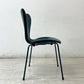 フリッツハンセン Fritz Hansen 3107 セブンチェア フルパティング アルネ・ヤコブセン ミッドナイトブルー デンマーク 北欧家具 B ●