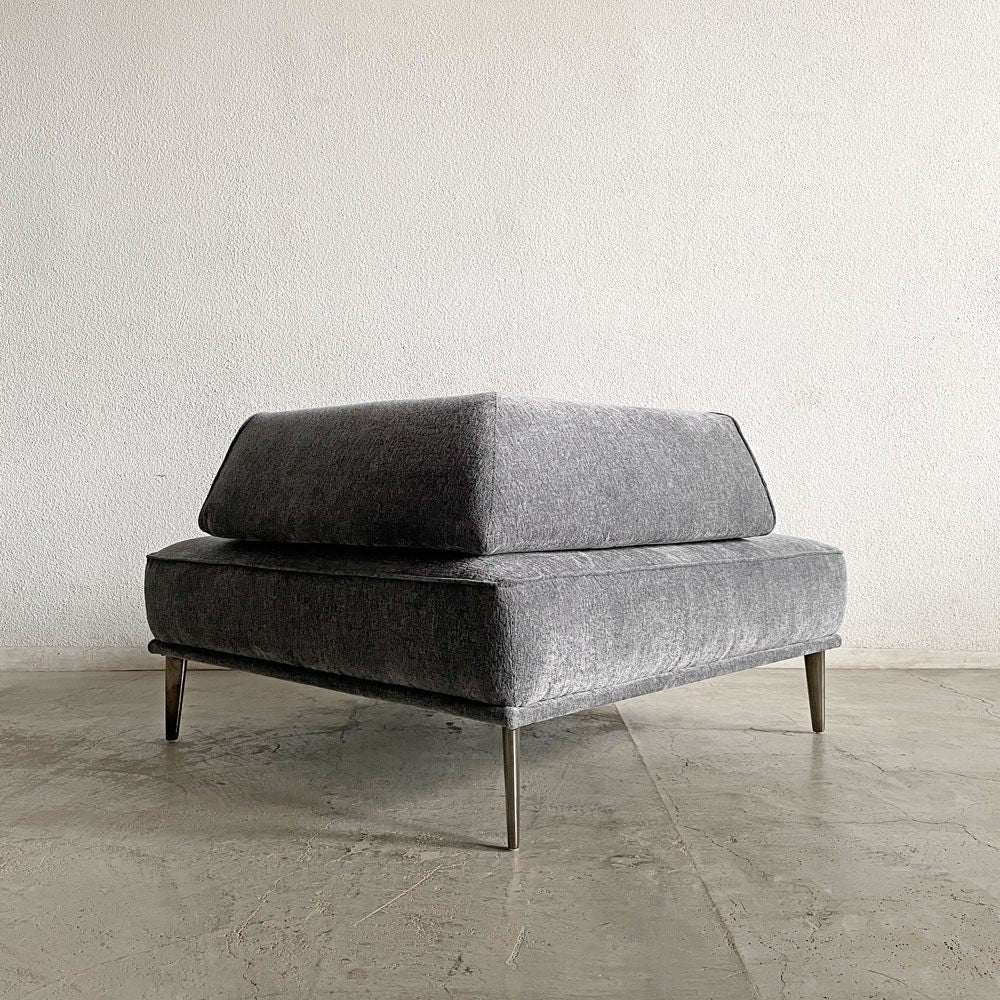 フランスベッド FRANCEBED フリーイング FREEing ハーフデイベッド 1Pソファ オットマン コーナーソファ W98cm ファブリック コーナーボルスター付 廃番 〓