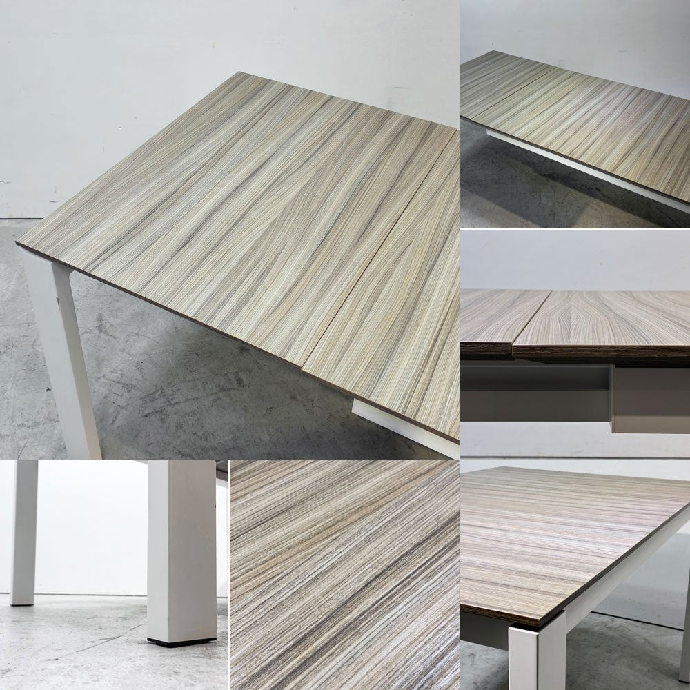 カリガリス Calligaris コヌビア connubia バロン BARON エクステンションダイニングテーブル 伸長式 EXテーブル ラミネート天板 イタリアンモダン ●