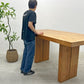 チーク 無垢材 teak wood ハイテーブル カウンター OLD JAVA アジアン スタイル 店舗什器 〓