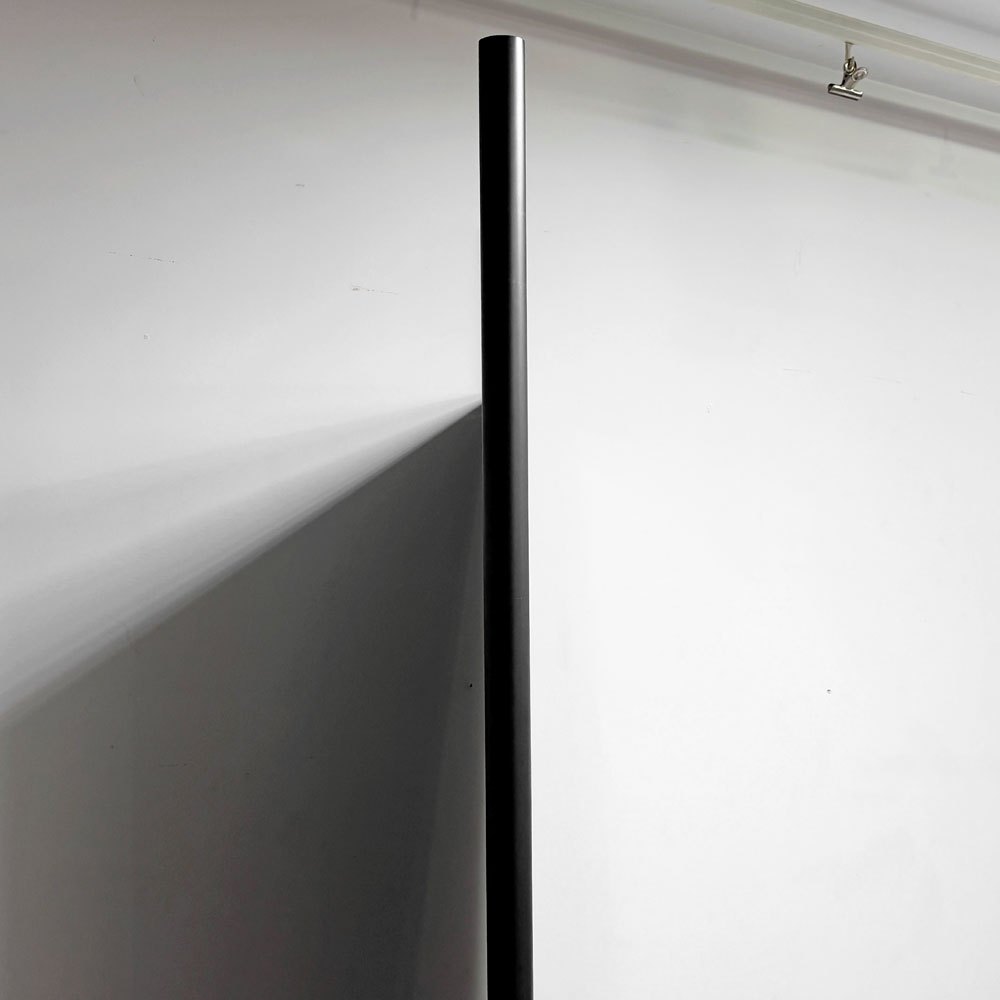 モダンデザイン Modern design  スチールフレーム 大型ミラー 立て掛けタイプ スタンドミラー 姿見 鏡 H220cm 店舗什器 ●