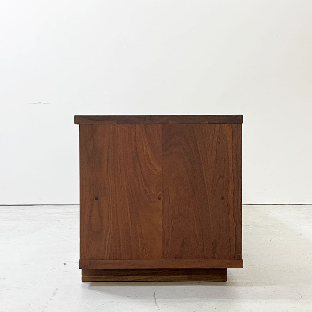 マスターウォール MASTERWAL バス BASS AVボード TVボード ローボード W180cm ウォールナット無垢材 アカセ木工 オーダー仕様 ●