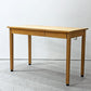 無印良品 MUJI オーク無垢材 パーソナルデスク ワークデスク 事務机 2ドロワー 抽斗付き W110cm ナチュラルデザイン ●