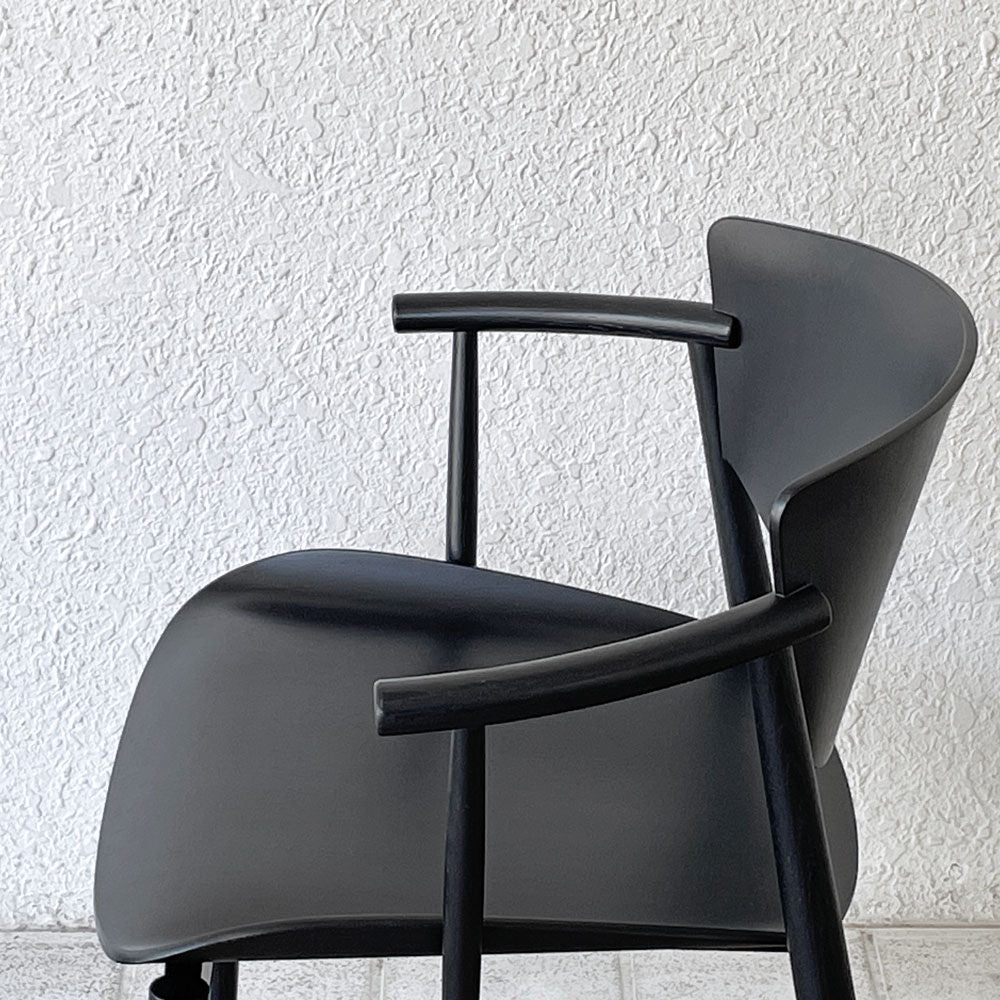 フリッツハンセン Fritz Hansen エヌゼロワン N01 ダイニングチェア アームチェア オーク無垢材 佐藤オオキ 参考定価￥139,480- 販売終了品 ◇