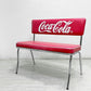 コカ・コーラ Coca Cola コークベンチシート Coke Bench Seat PJ-120C ダイニング カフェベンチ 50sビンテージスタイル 店舗什器 US ●