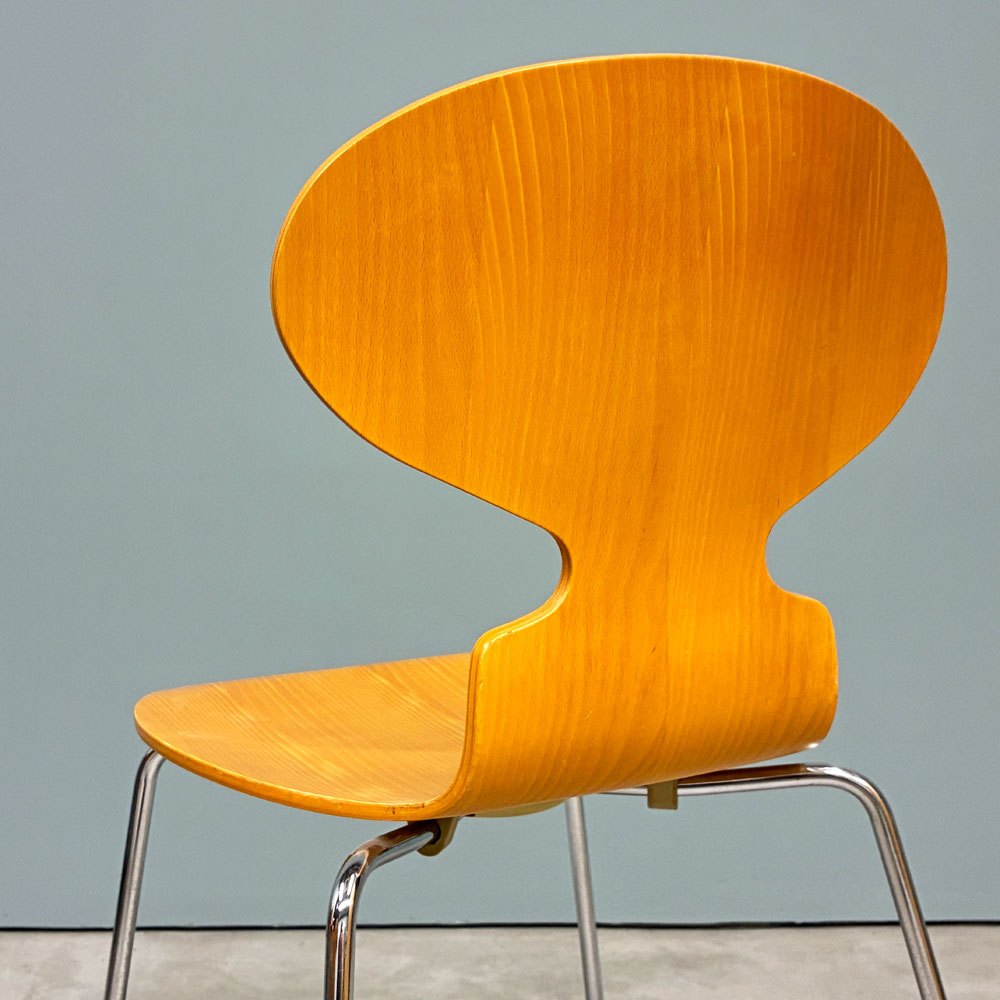 フリッツハンセン Fritz Hansen 3101 アリンコチェア アントチェア 4本脚 ナチュラルビーチ ラッカー仕上げ アルネ・ヤコブセン D ◎