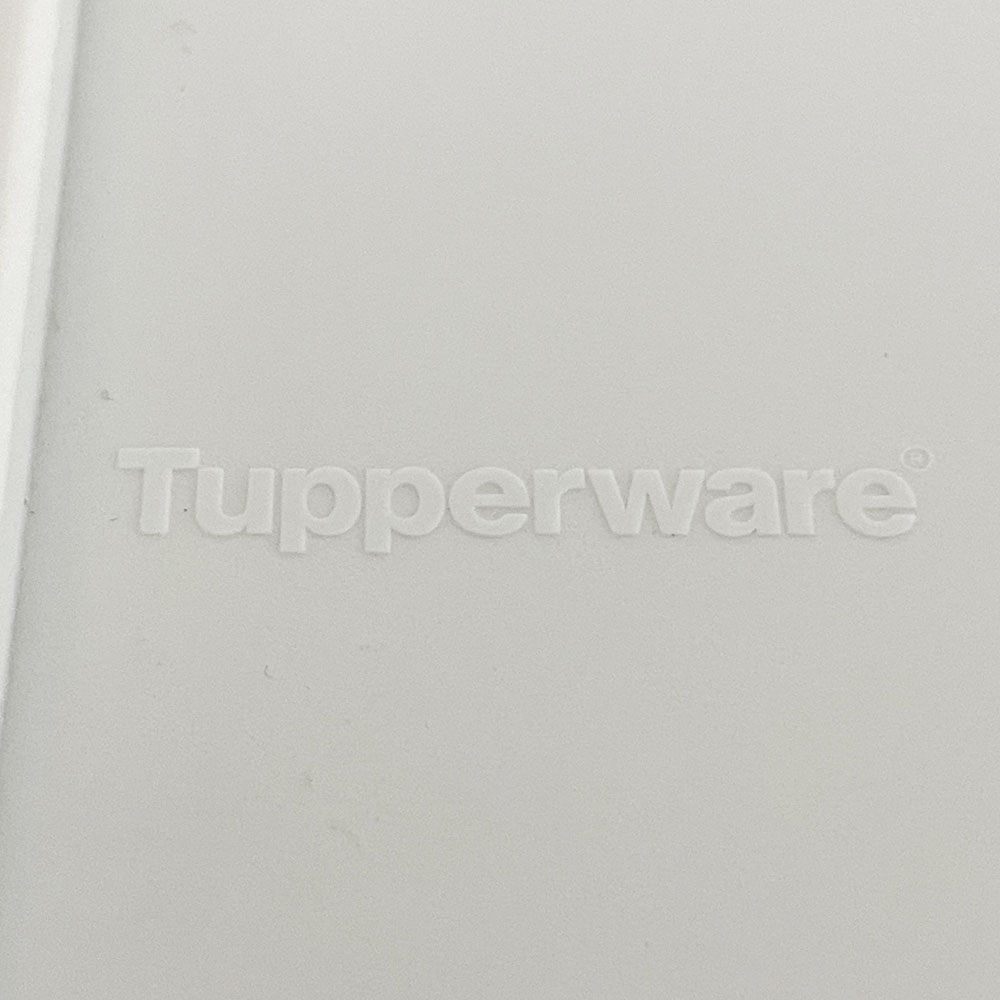 タッパーウェア Tupperware マルチオーガナイザー ワイド ドロップダウンドア グレー×ホワイト ●