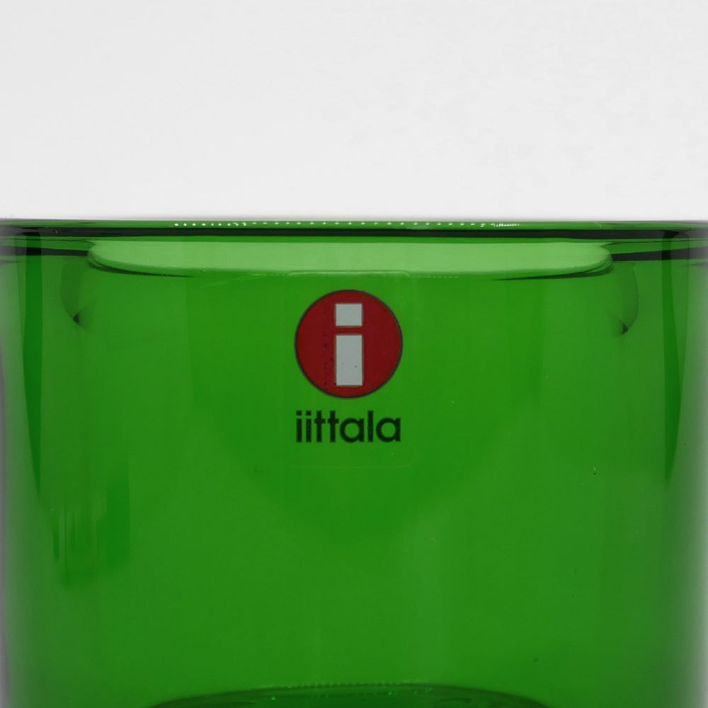 イッタラ iittala マリメッコ marimekko キビ kivi キャンドルホルダー グリーン 60mm フィンランド 北欧雑貨 ●