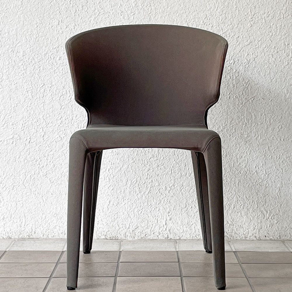 カッシーナ Cassina オラ 367 HOLA アームチェア ファブリック ハンス・ウェッツスタイン 参考定価￥228,000- 現状品 A ◇