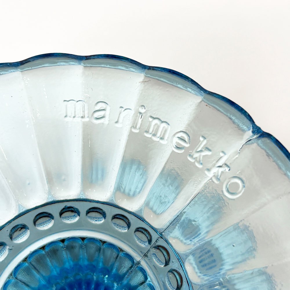 イッタラ iittala マリメッコ marimekko マリスコーリ Mariskooli マリボウル ウルトラマリンブルー Lサイズ H15cm 北欧食器 ●