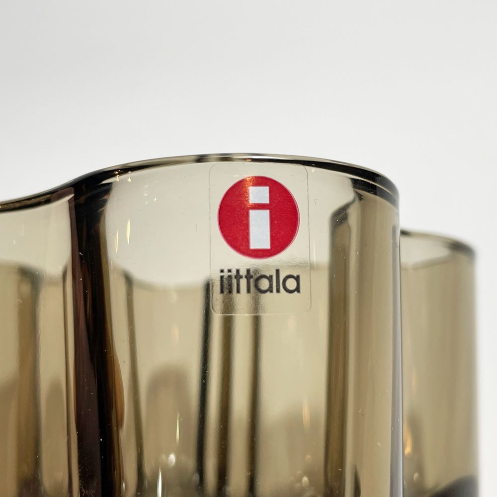 イッタラ iittala アルヴァ・アアルトコレクション Alvar Aalto Collection キャンドルホルダー 55mm サンド 箱付 廃番 北欧雑貨 ★