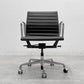 ハーマンミラー Herman Miller イームズアルミナムグループチェア マネージメントチェア アルミバフベース ガス圧昇降仕様 5本脚 キャスタータイプ 本革 イームズ 〓