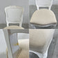 サラグレース Sarah Grace SGD デビュー ダイニングチェア DEBUT DINING CHAIR CHARM BD WHITE&NATURAL LINEN ラタンバック アンティーク風 オーク材 参考価格約55,000円 C 〓