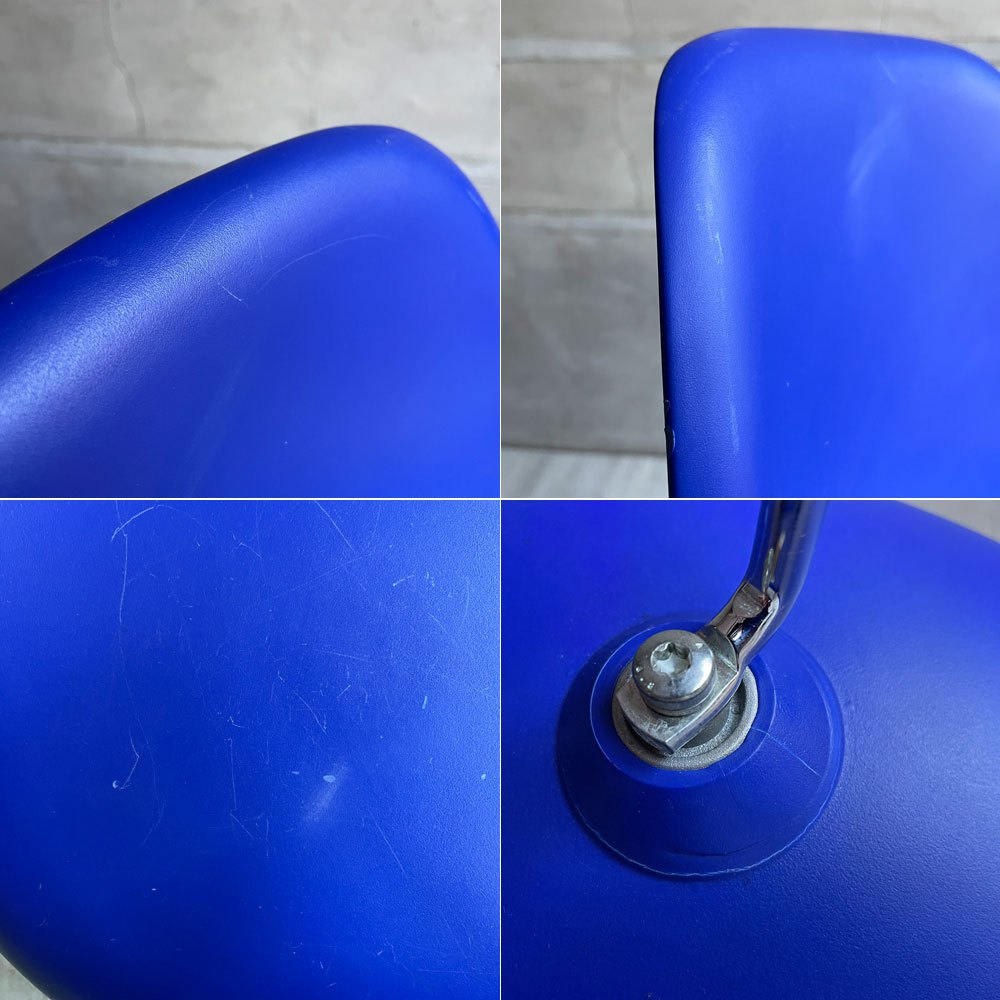 ヴィトラ vitra サイドシェルチェア エッフェルベース ブルー ポリプロピレン イームズ ミッドセンチュリー ♪