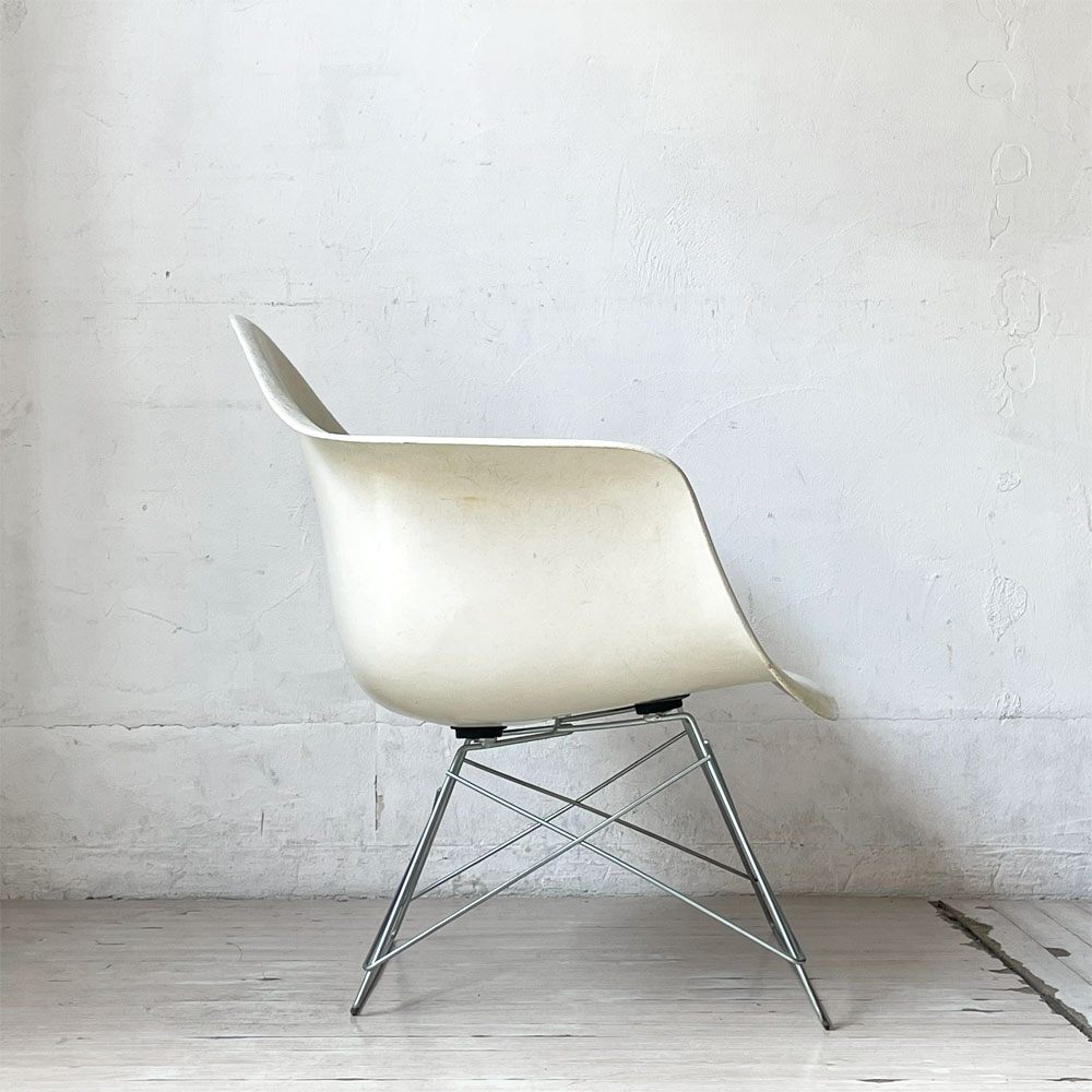 ハーマンミラー Herman Miller アームシェルチェア ラウンジチェア セカンド 2nd FRP キャッツクレイドル イームズ ビンテージ ミッドセンチュリー ★