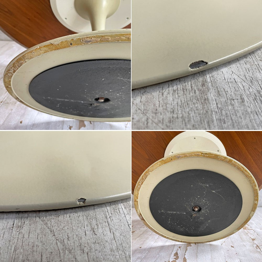 ノル Knoll ビンテージ チューリップ  ラウンド センターテーブル ローテーブル コーヒーテーブル ウォールナット材 エーロ・サーリネン Eero Saarinen ノール ミッドセンチュリー 希少 ♪