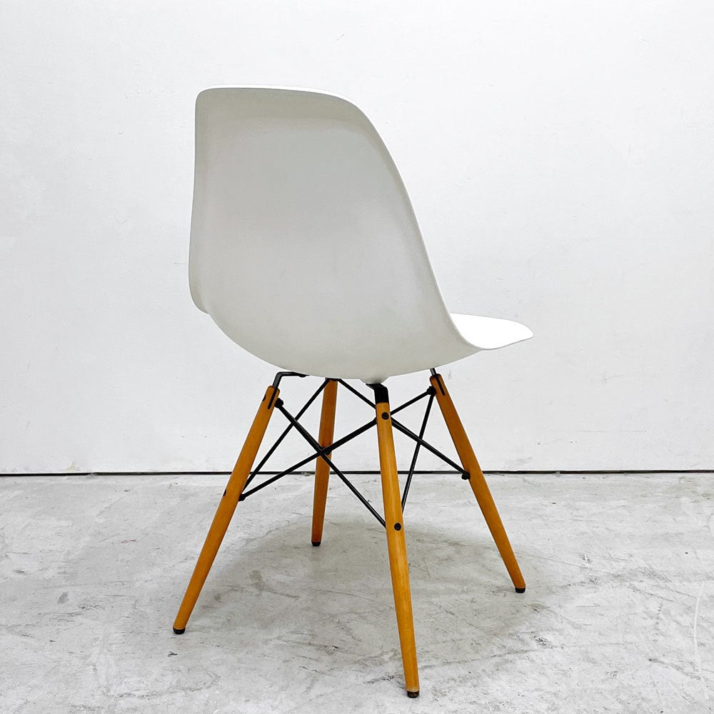 ヴィトラ vitra サイドシェルチェア ポリプロピレン製 ホワイト ドゥエルレッグ DSW C&R イームズ ミッドセンチュリー A ●