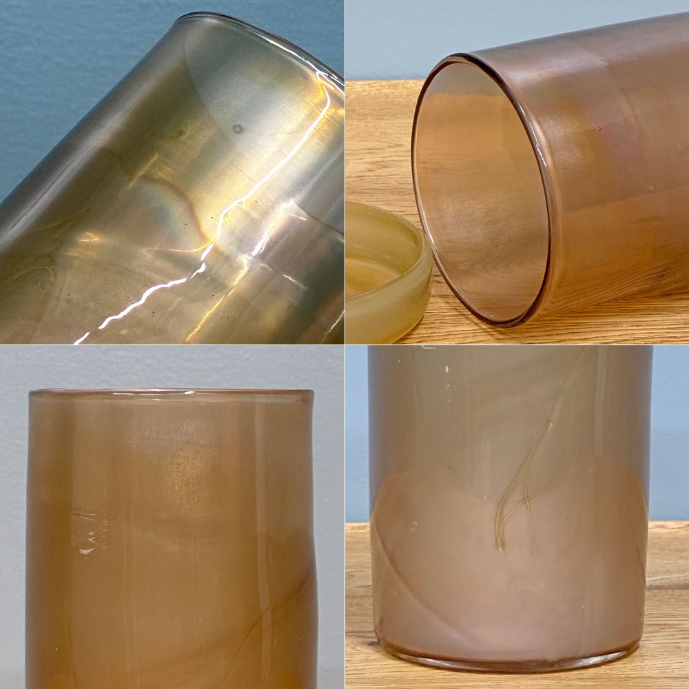 辻和美 glass ⇄ plasticシリーズ キャニスター ジャー 蓋物 H18cm ファクトリーズーマー factory zoomer 現代作家 ◎