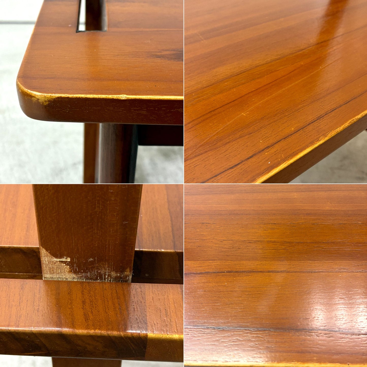 スキャンティーク SCANTEAK デュオ Duo スイベルベンチ チーク無垢材 背もたれ可動式 W120㎝ ●