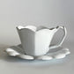 アスティエ・ド・ヴィラット Astier de Villatte マーガレット Marguerite チョコレートカップ＆ソーサー C&S 陶器 フランス 合計定価￥47,960- ■