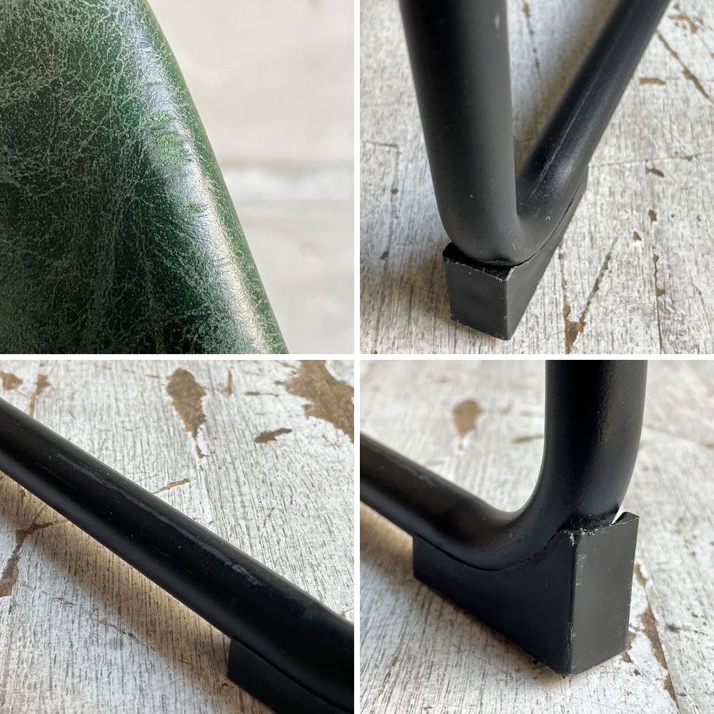 クラッシュゲート CRASH GATE ノットアンティークス Knot antiques ログチェア LOG CHAIR ビンテージグリーン GREEN ダイニングチェア ♪