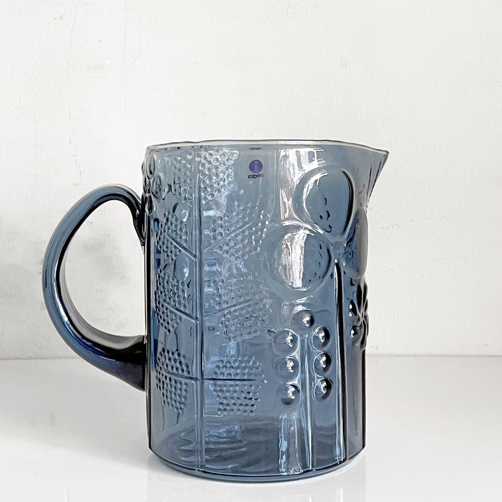 イッタラ iittala フローラ Flora 1.2L ピッチャー レイン 水差し ガラス オイッバ・トイッカ Oiva Toikka 北欧雑貨 廃番 ■