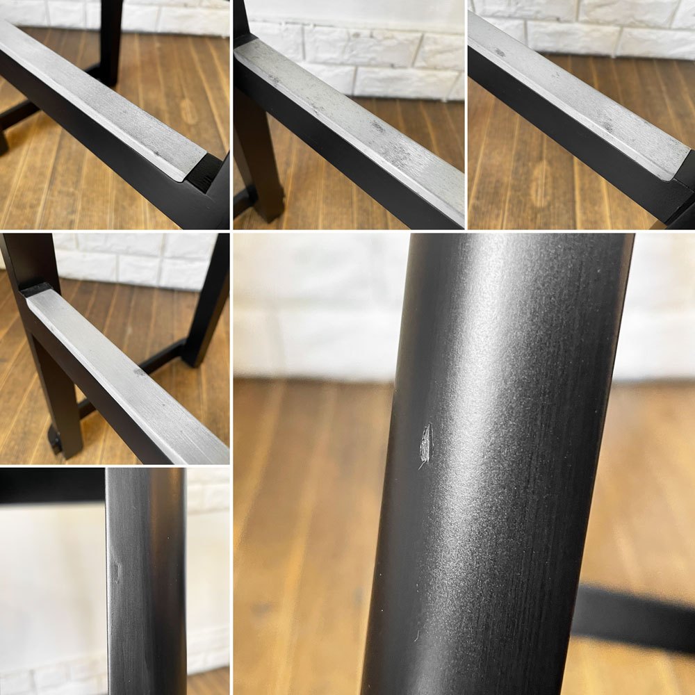 アルテック artek アトリエ バースツール Atelier Bar Stool H75cm ビーチ材 ブラックラッカー仕上げ タフ スタジオ TAF Studio スウェーデン 北欧家具 ◎