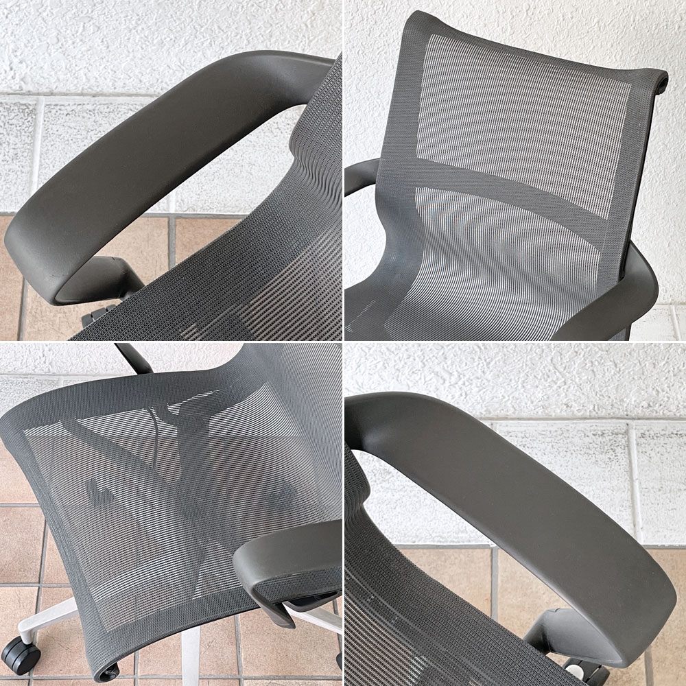 ハーマンミラー Herman Miller セトゥー Setu デスクチェア マルチパーパスチェア オフィスチェア タスクチェア 5本脚 スタジオ7.5 ◇